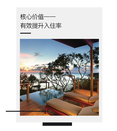 “铂金”智慧旅馆系统的焦点价值——有用提升入住率。